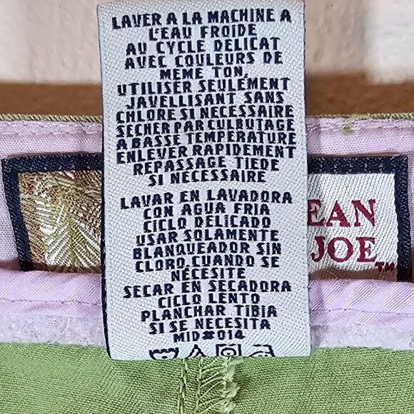 Caribbean Joe Lime Green Convertible Leg Length - Picture 3 of 5